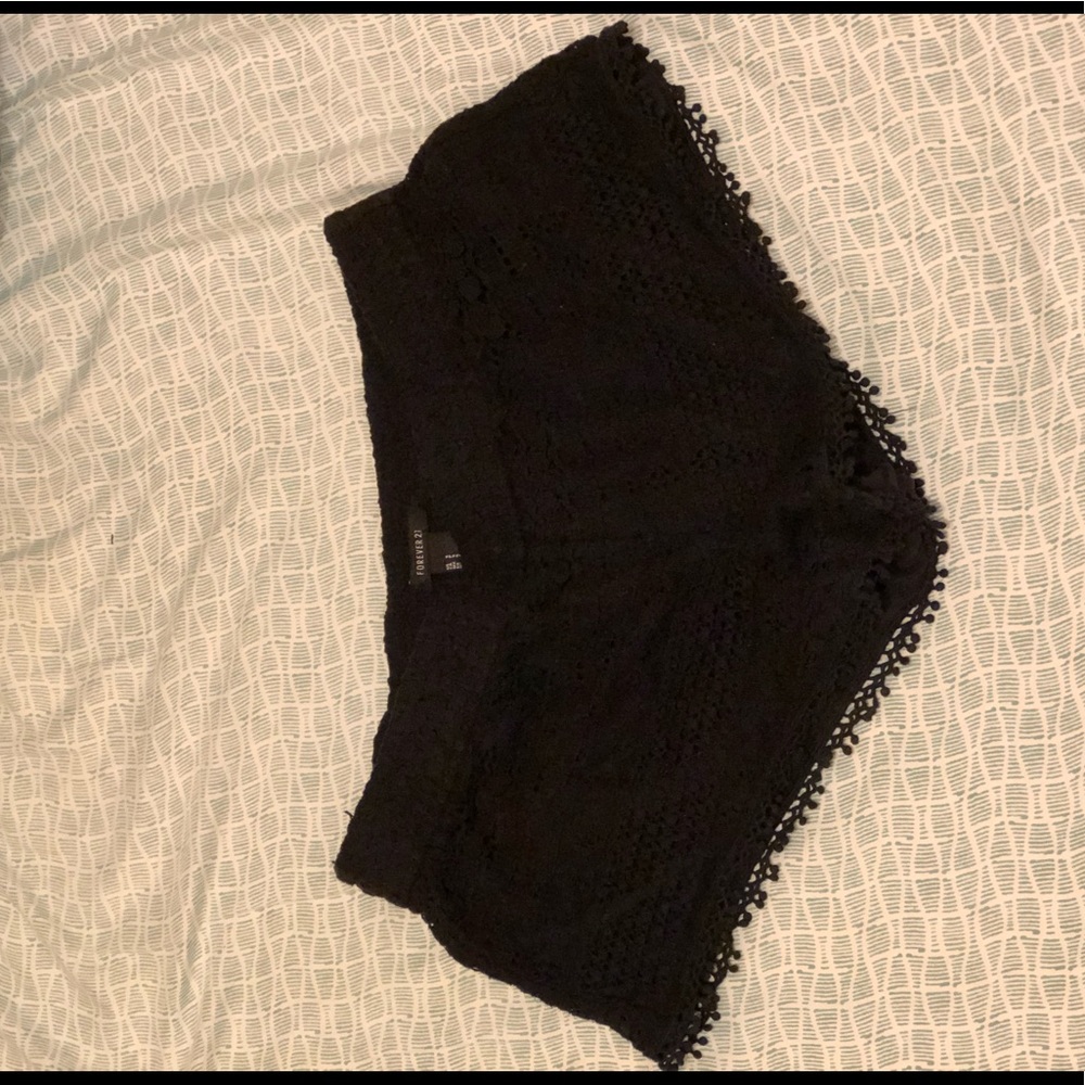 Crochet shorts
